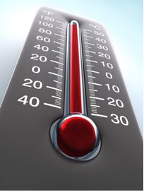 HIGH TEMPERATURE THERMOMETER