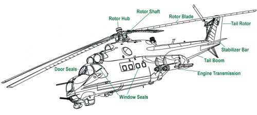 Helicopter BW Diagram 1