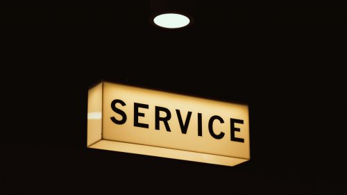 SERVICE SIGN